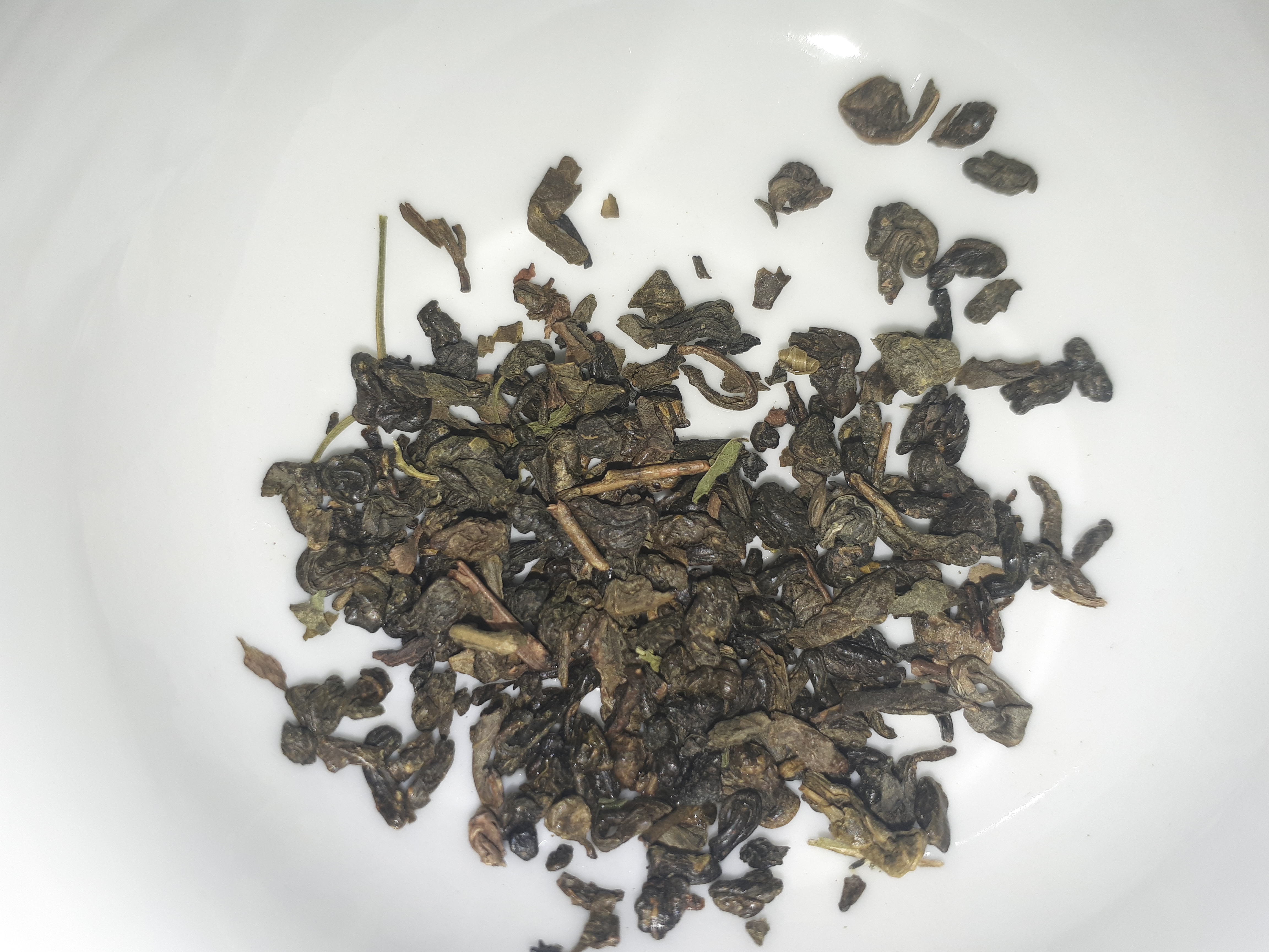 Leaves from the blend.
